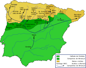 Campanhas de Almançor na Península Ibérica